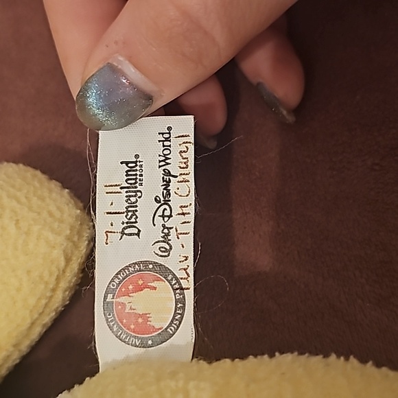 Vintage Disney Winnie The Pooh Baby Pooh Plushie - Picture 6 of 6